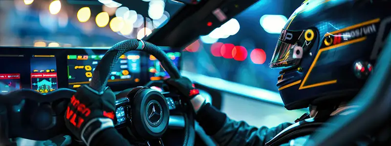 game racing sim set up