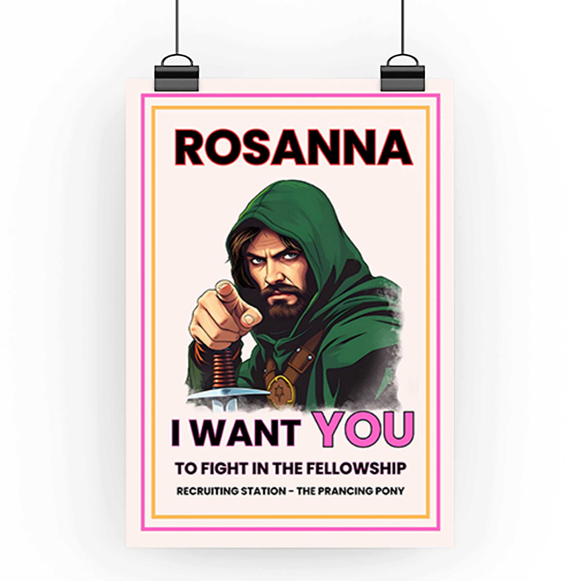 LoTR Editable Poster - Aragorn - Image 5
