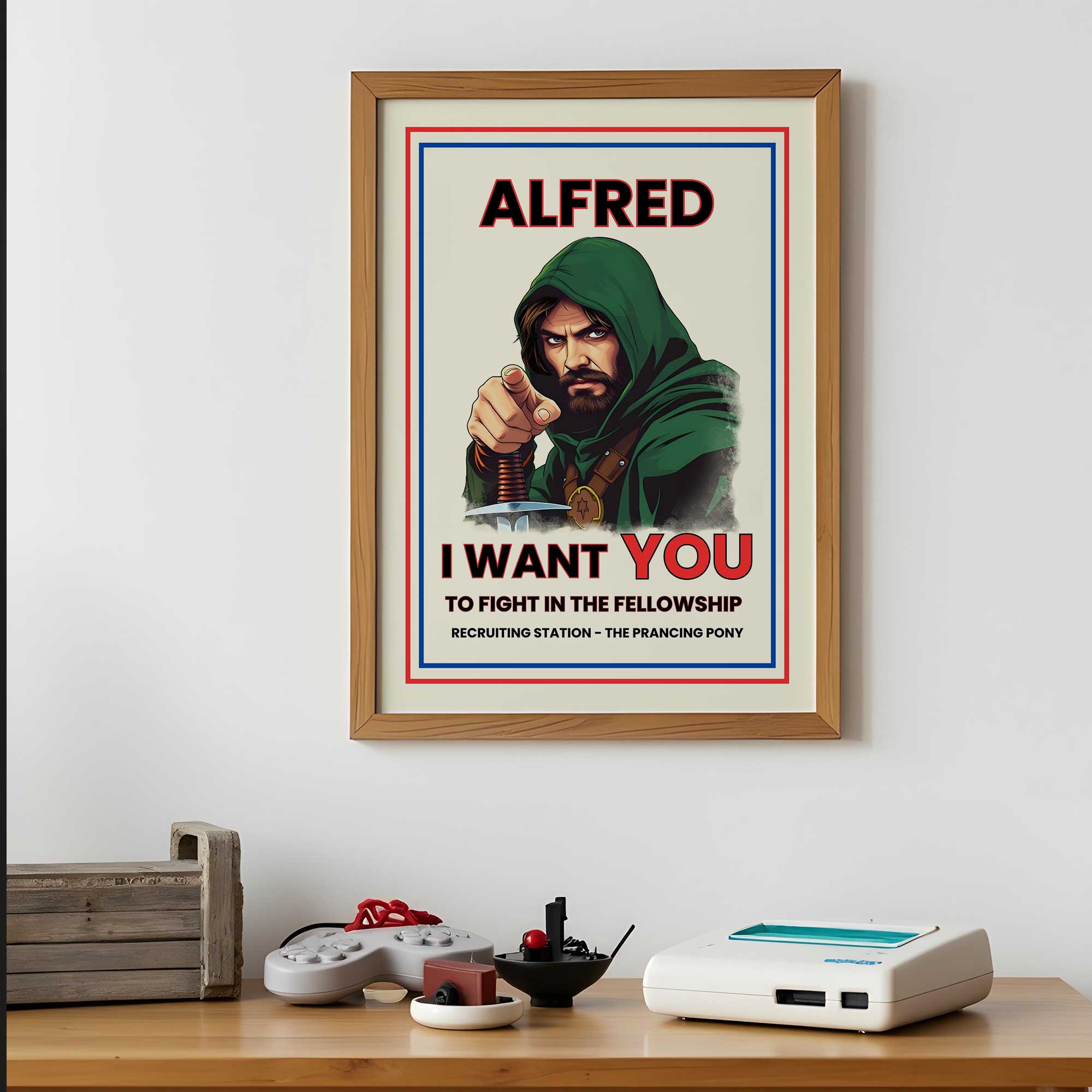 LoTR Editable Poster - Aragorn - Image 7