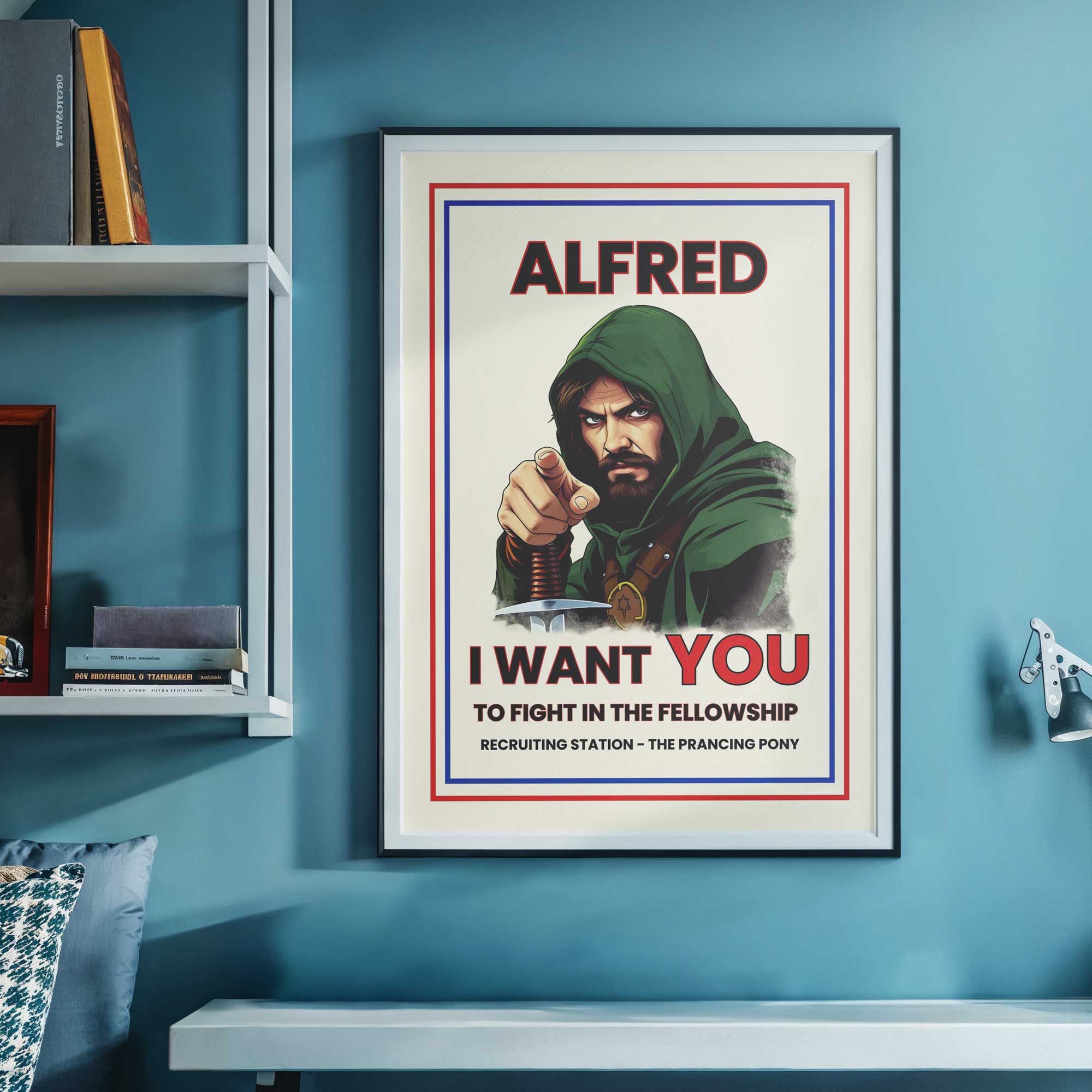 LoTR Editable Poster - Aragorn - Image 3