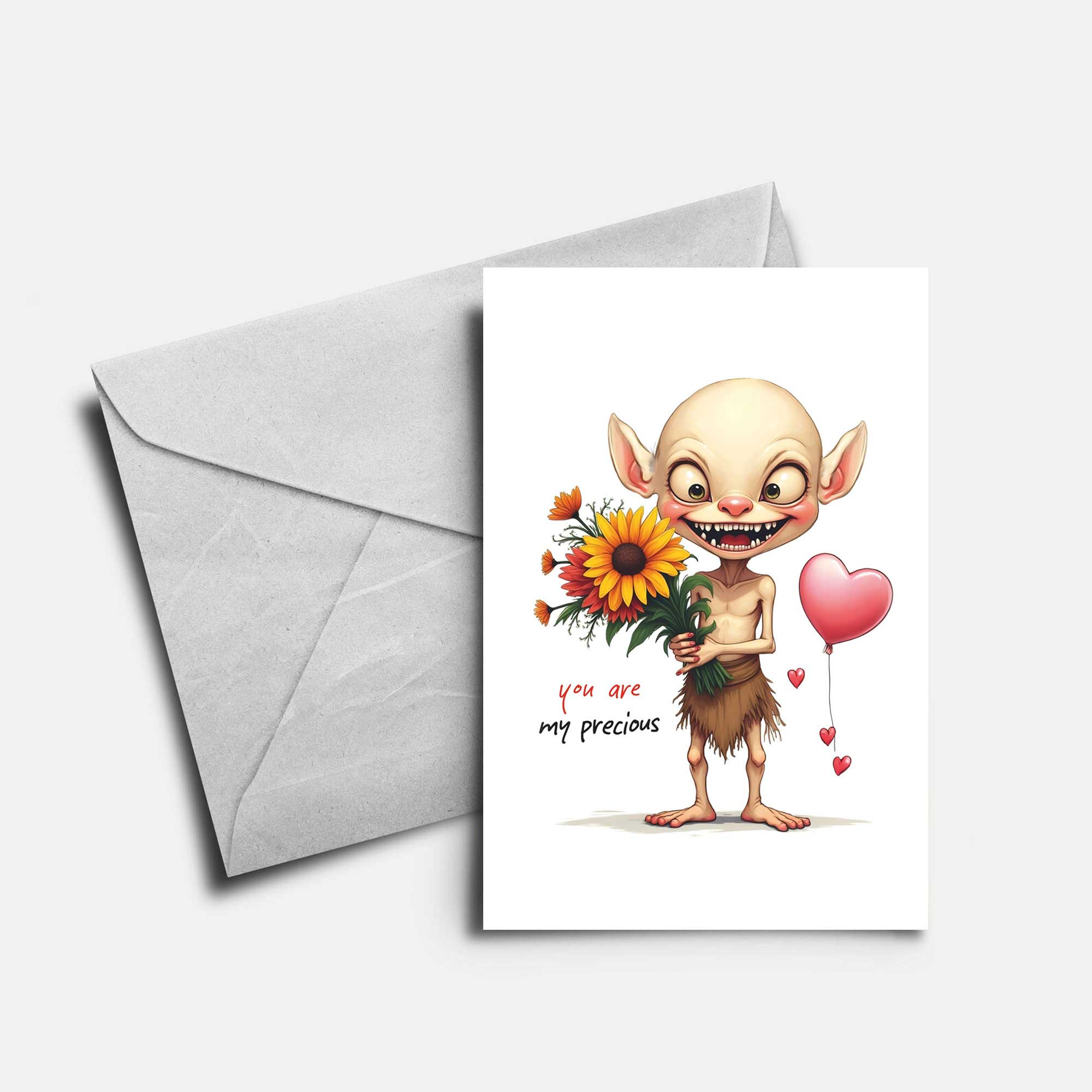 You Are My Precious LOTR Card