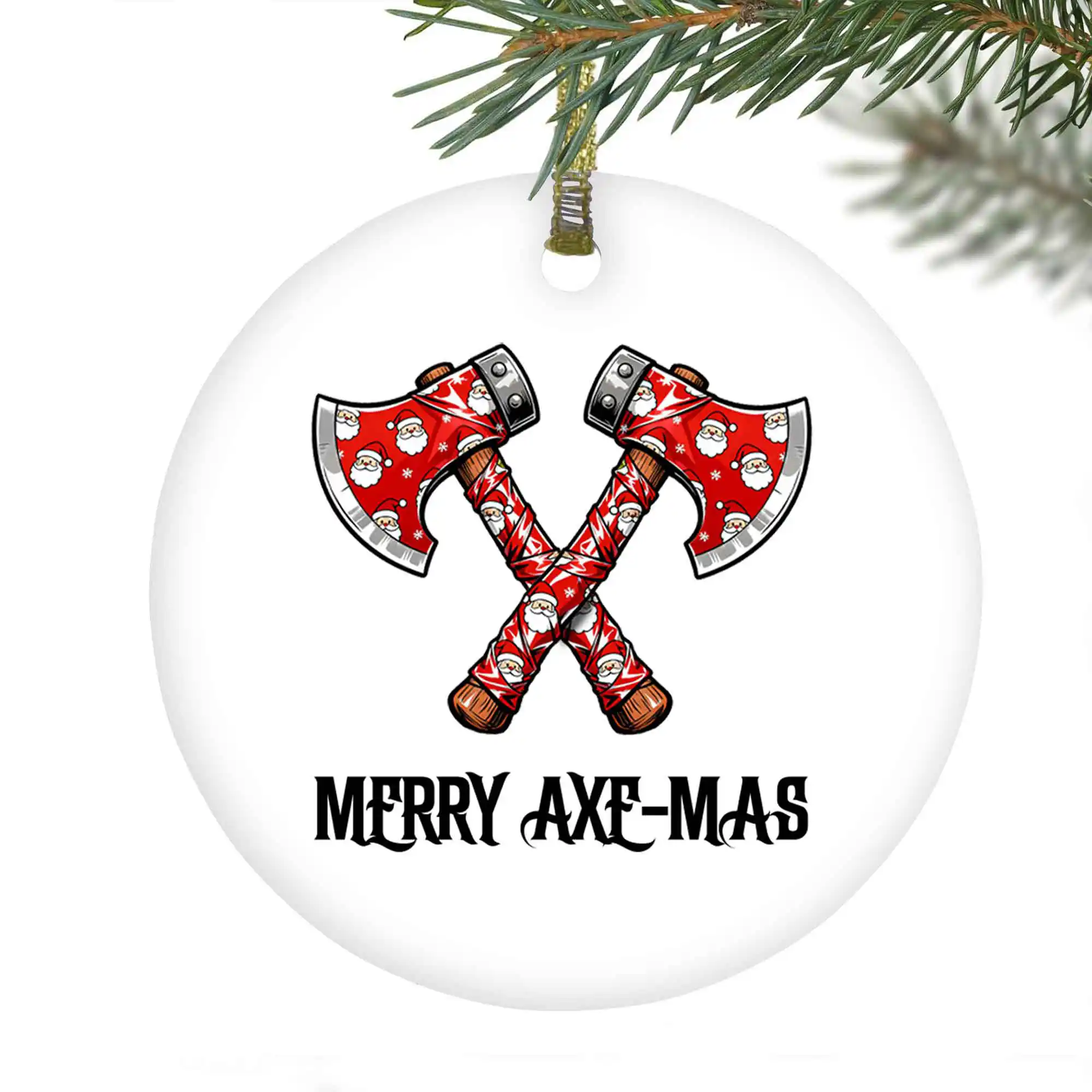 D&D Christmas Gift - Merry Axemas