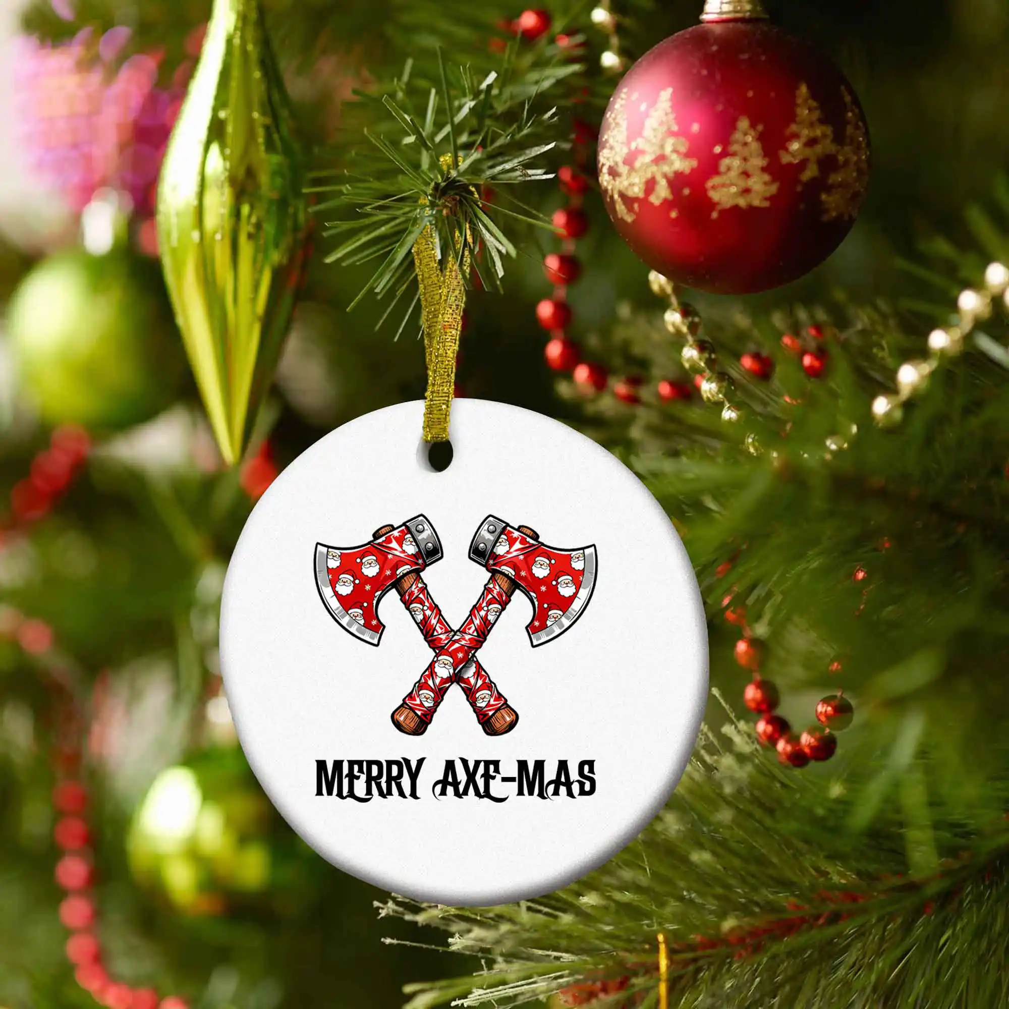 D&D Christmas Gift - Merry Axemas - Image 2