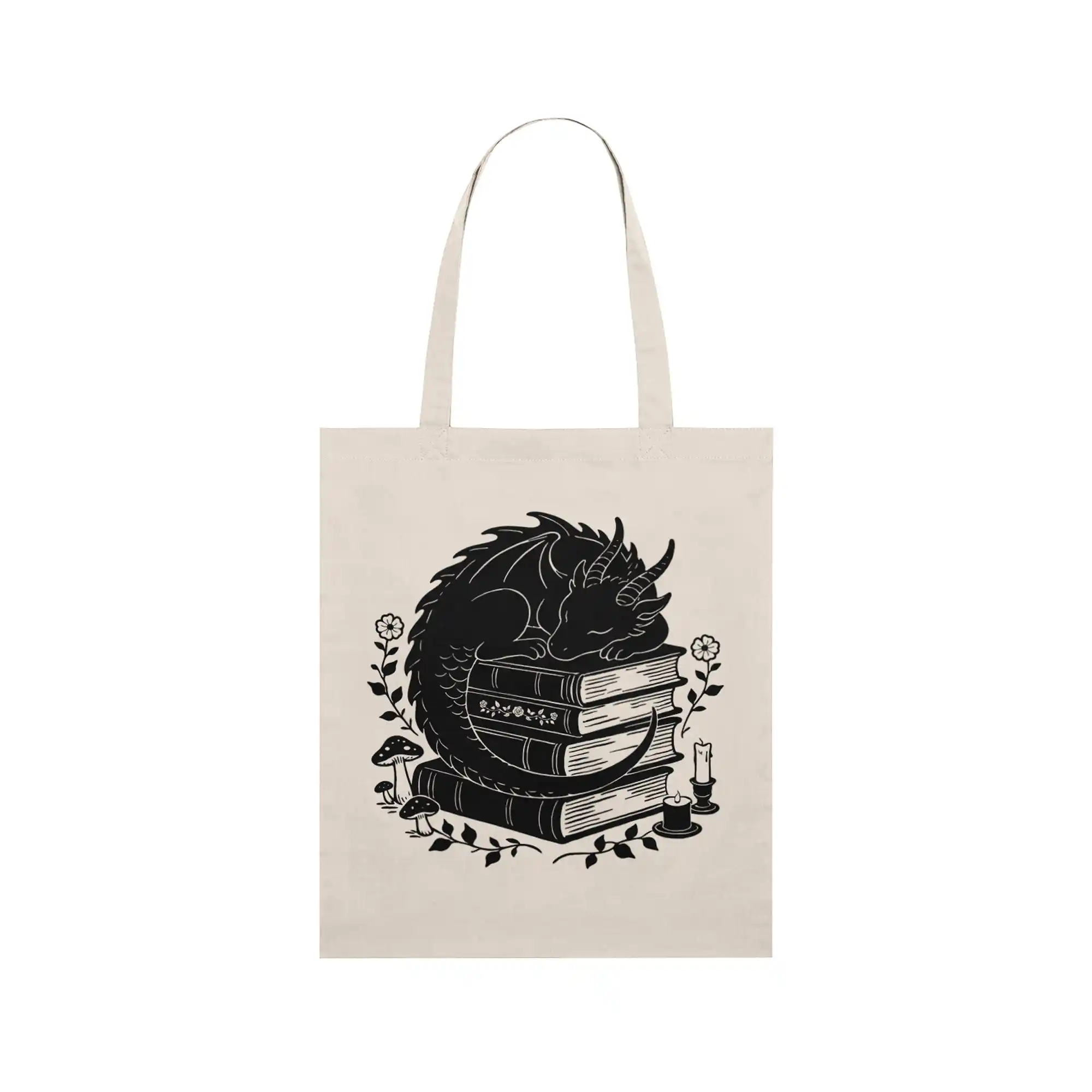 D&D Dragon Book Tote Bag - Dungeons and Dragons Gift - Image 6