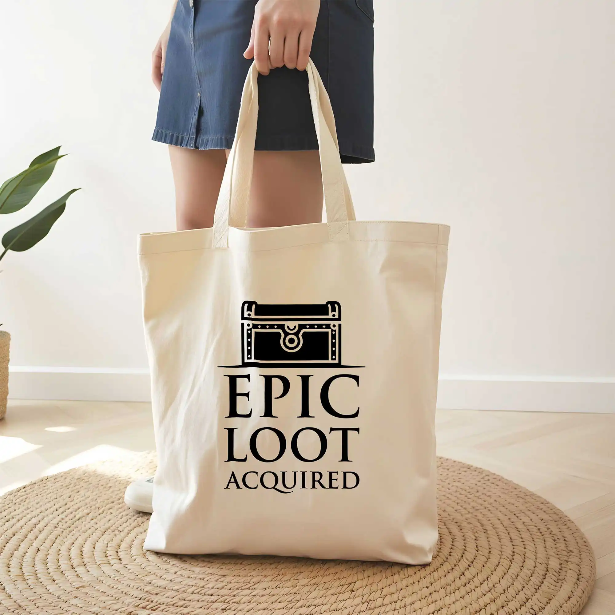 D&D Tote Bag - Epic Loot Acquired