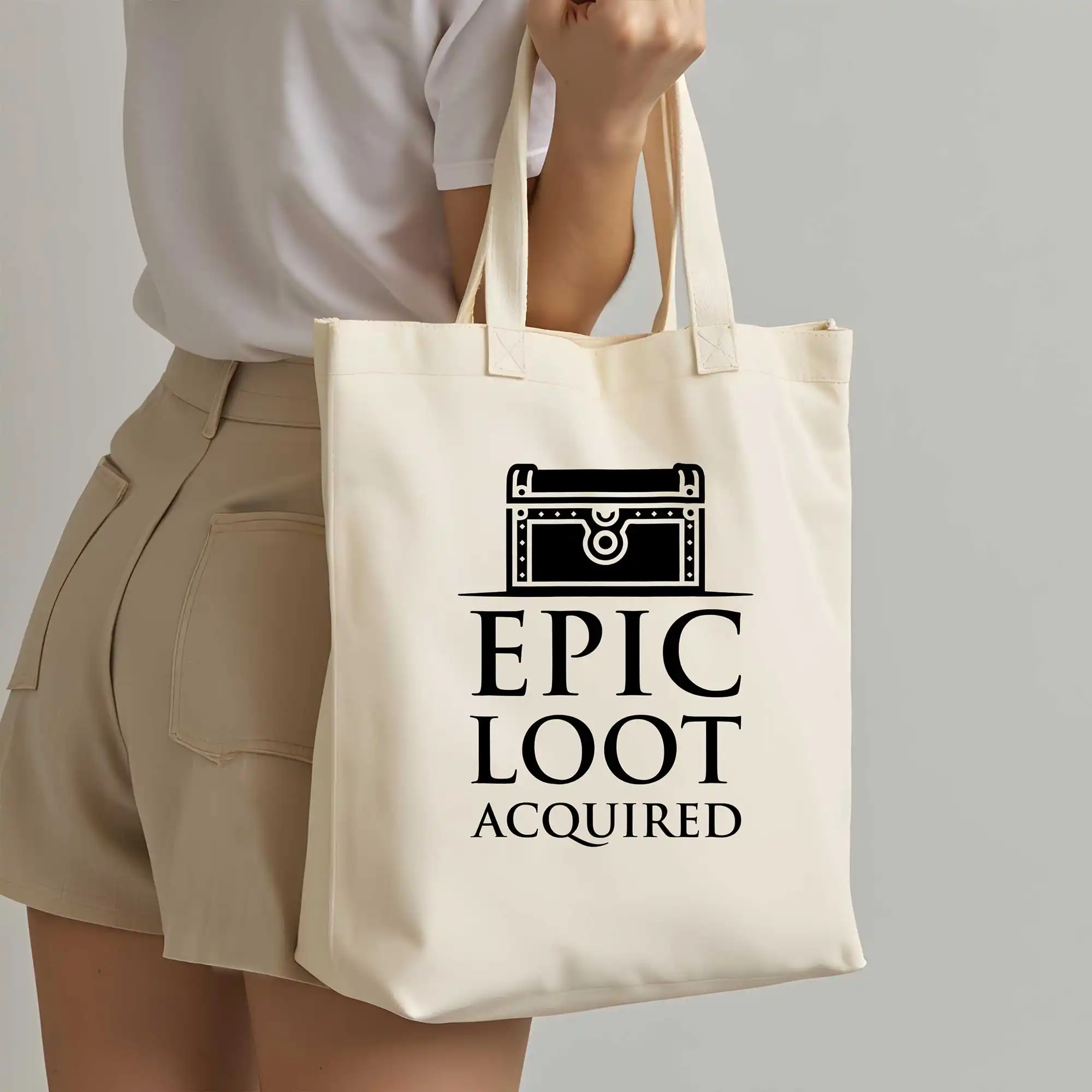 D&D Tote Bag - Epic Loot Acquired - Image 2