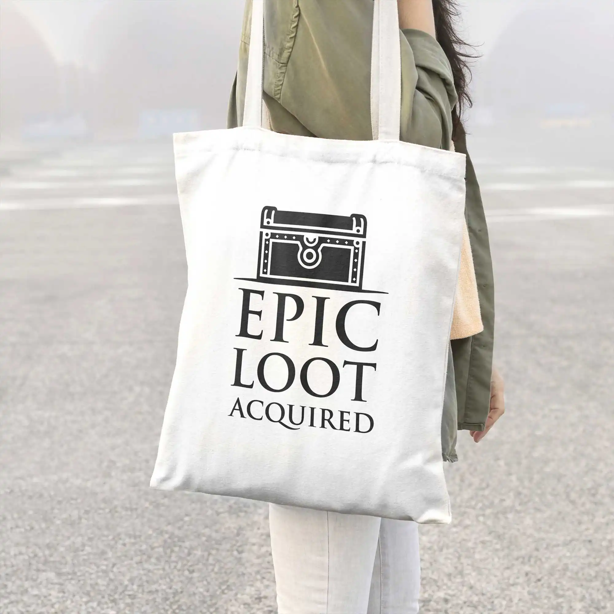 D&D Tote Bag - Epic Loot Acquired - Image 4