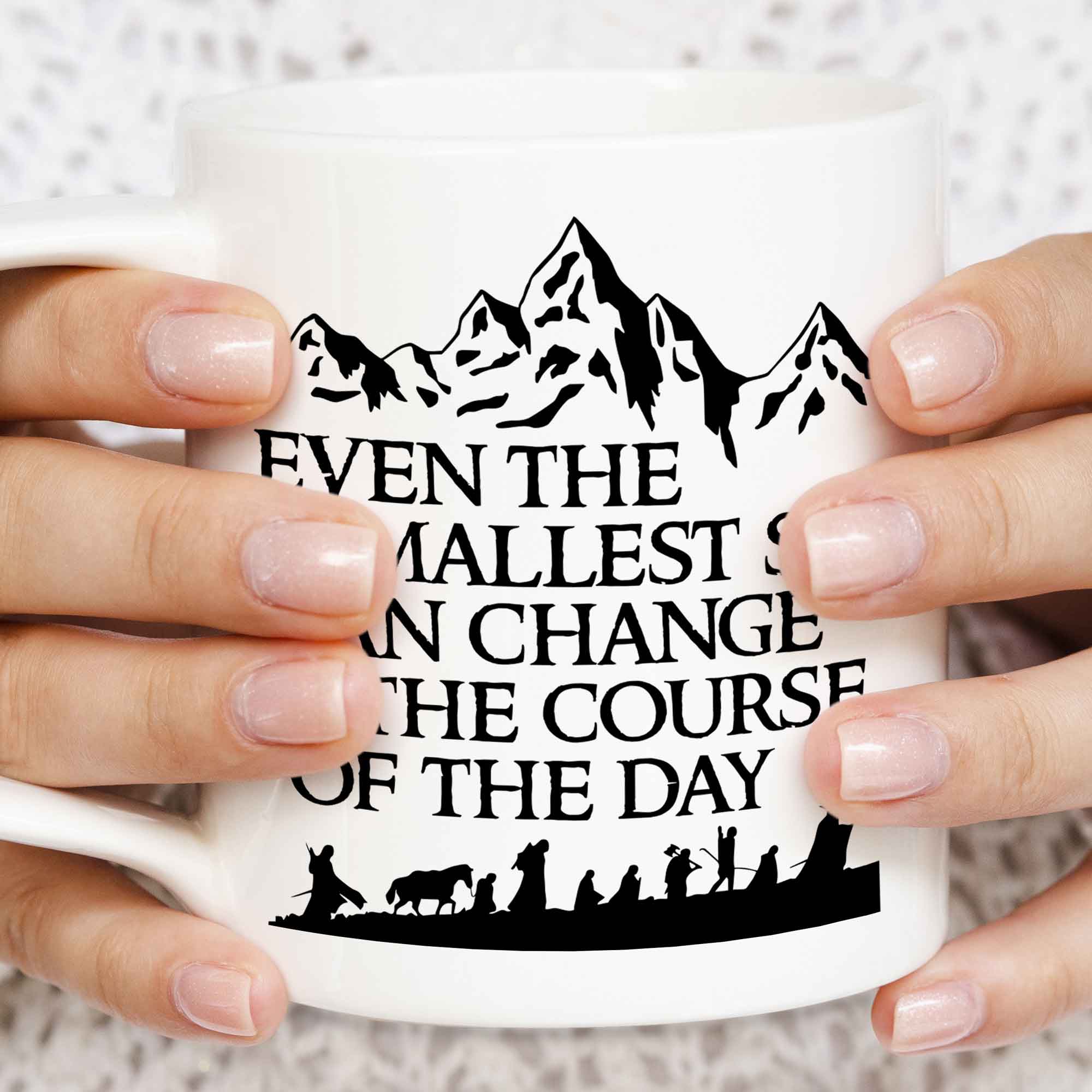 Even The Smallest Sip - LOTR Mug - Image 2