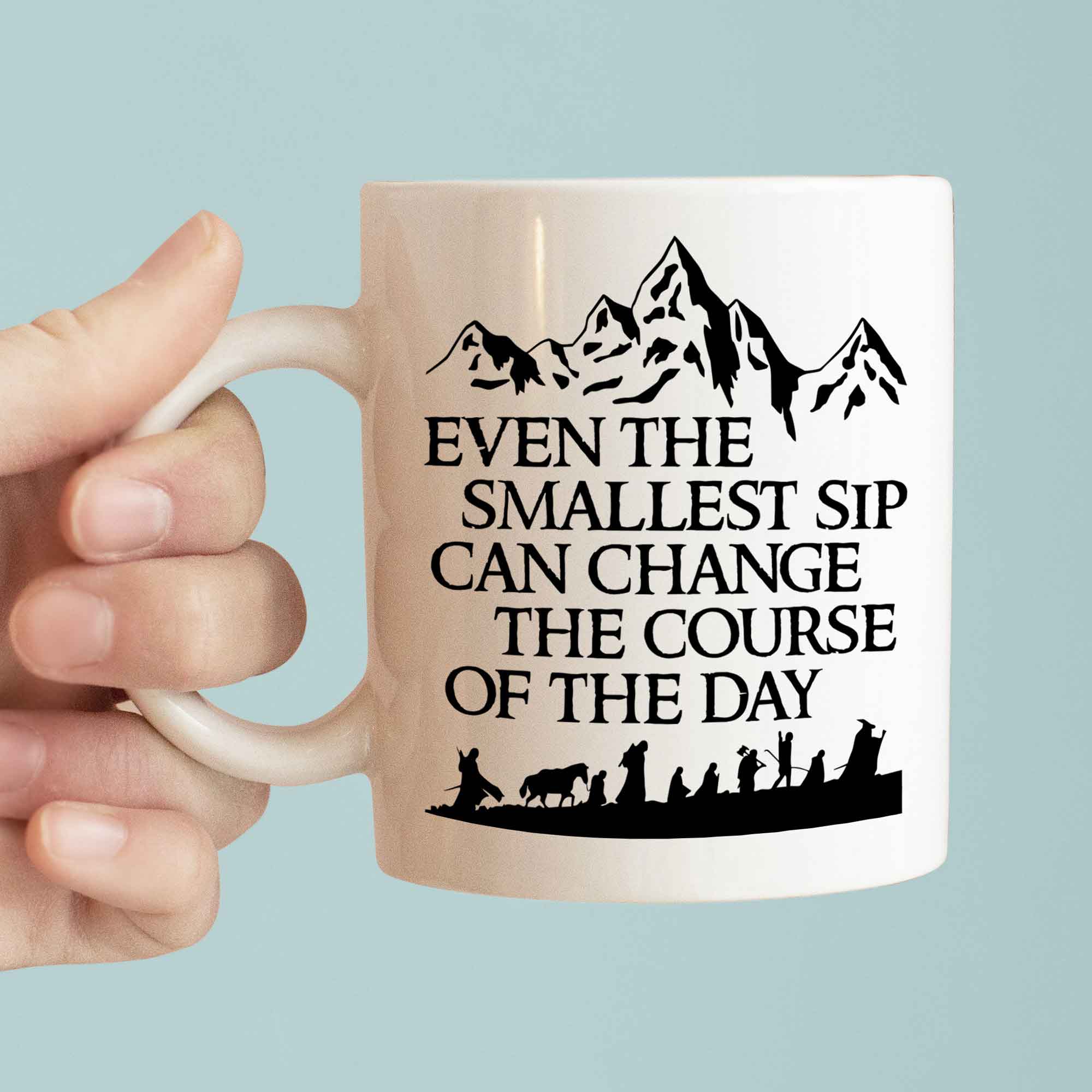 Even The Smallest Sip - LOTR Mug - Image 3