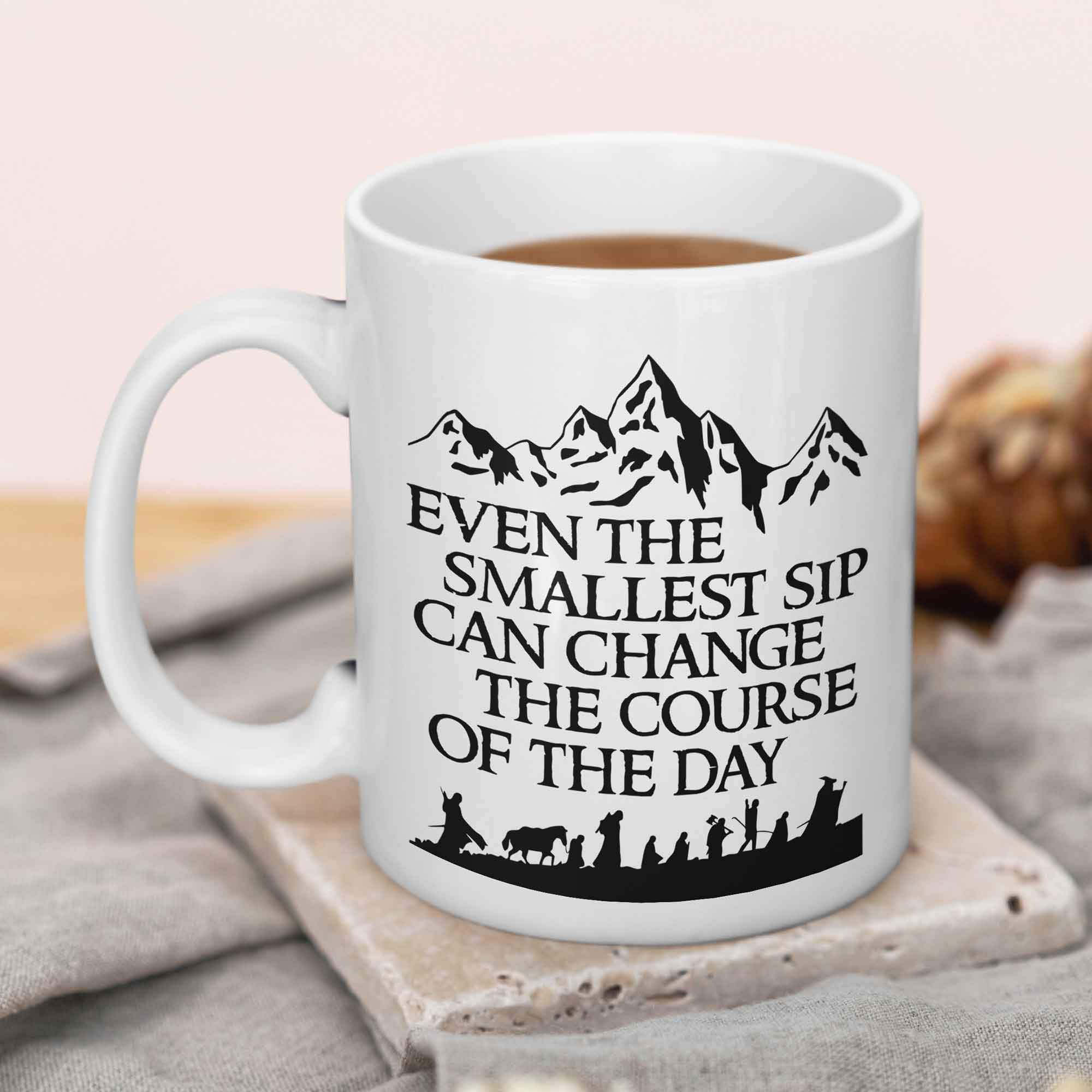 Even The Smallest Sip - LOTR Mug - Image 4