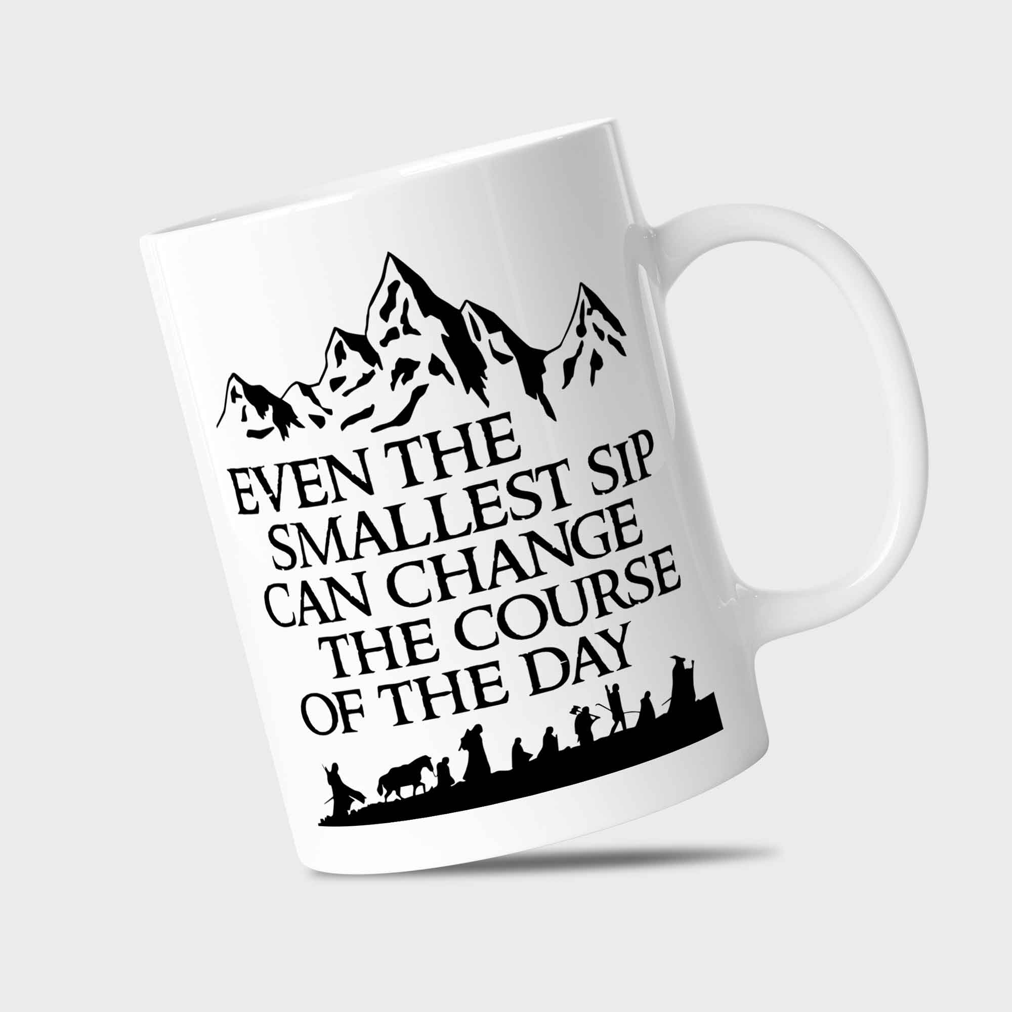 Even The Smallest Sip - LOTR Mug - Image 5