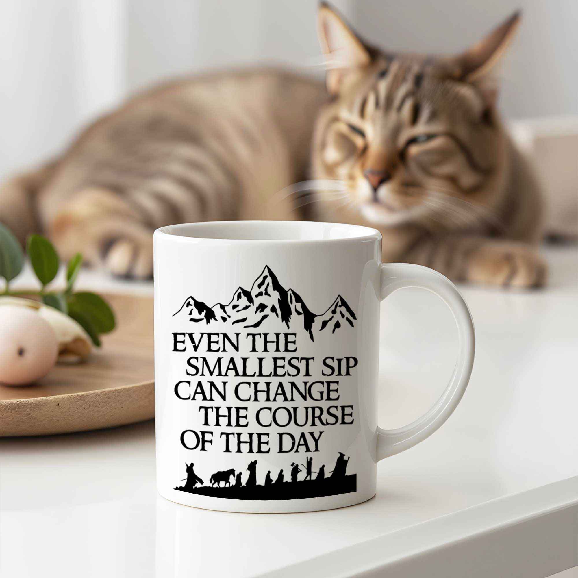 Even The Smallest Sip - LOTR Mug - Image 6