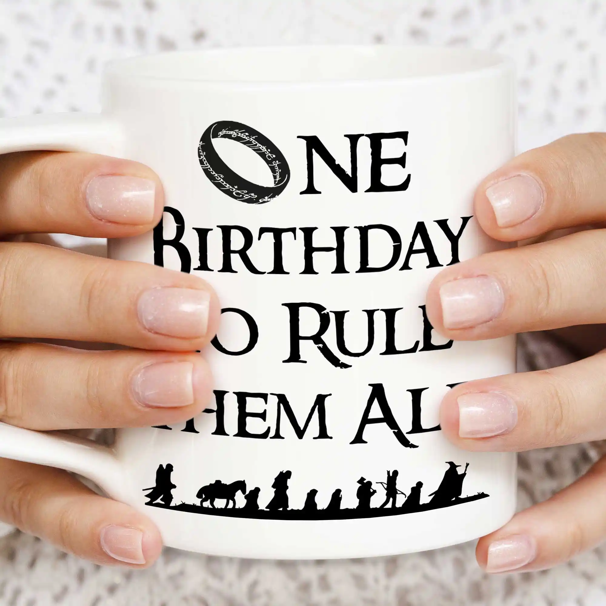 Lord of the Rings Birthday Mug - Image 8