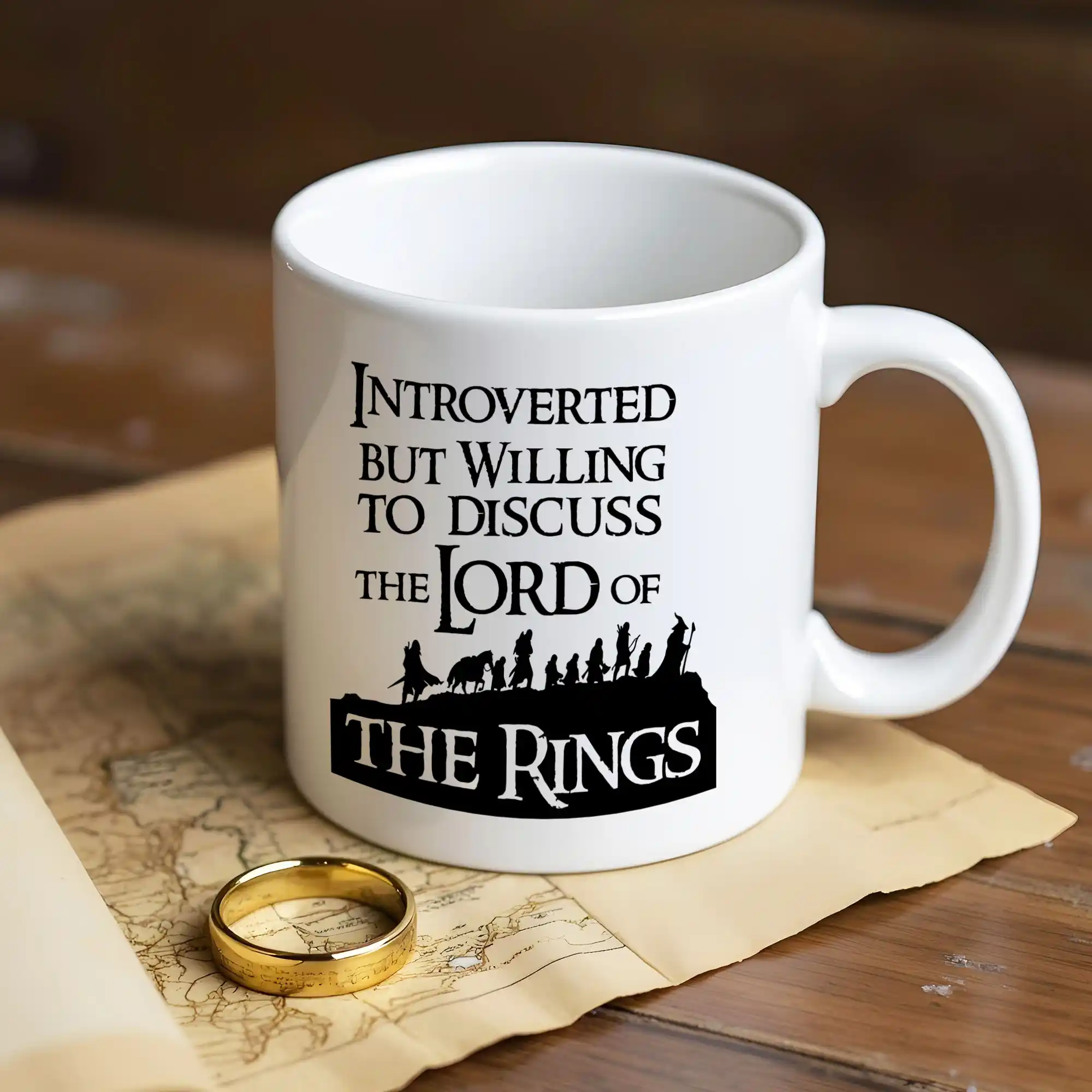 Lord of the Rings Mug - Introverted - Image 4