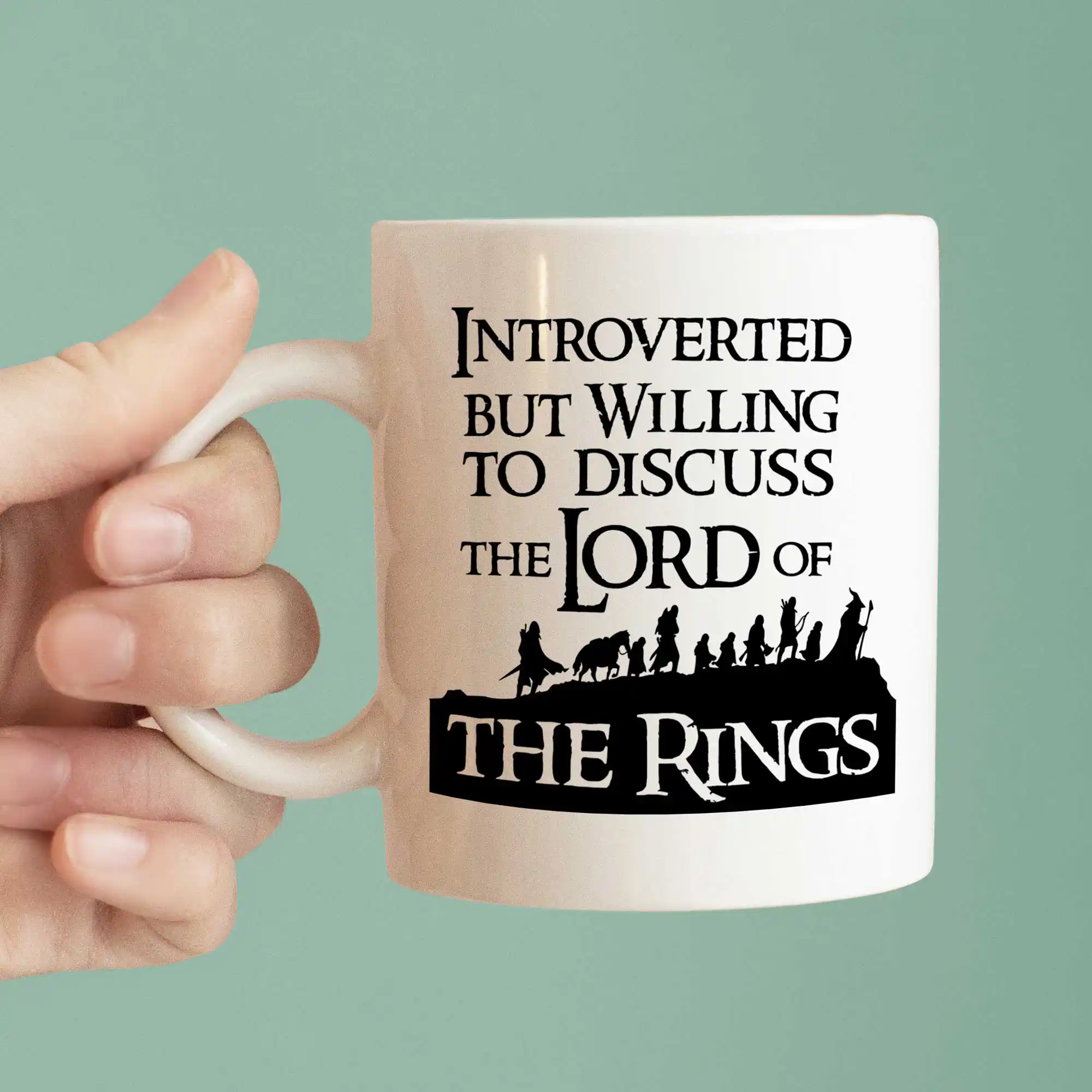 Lord of the Rings Mug - Introverted - Image 7