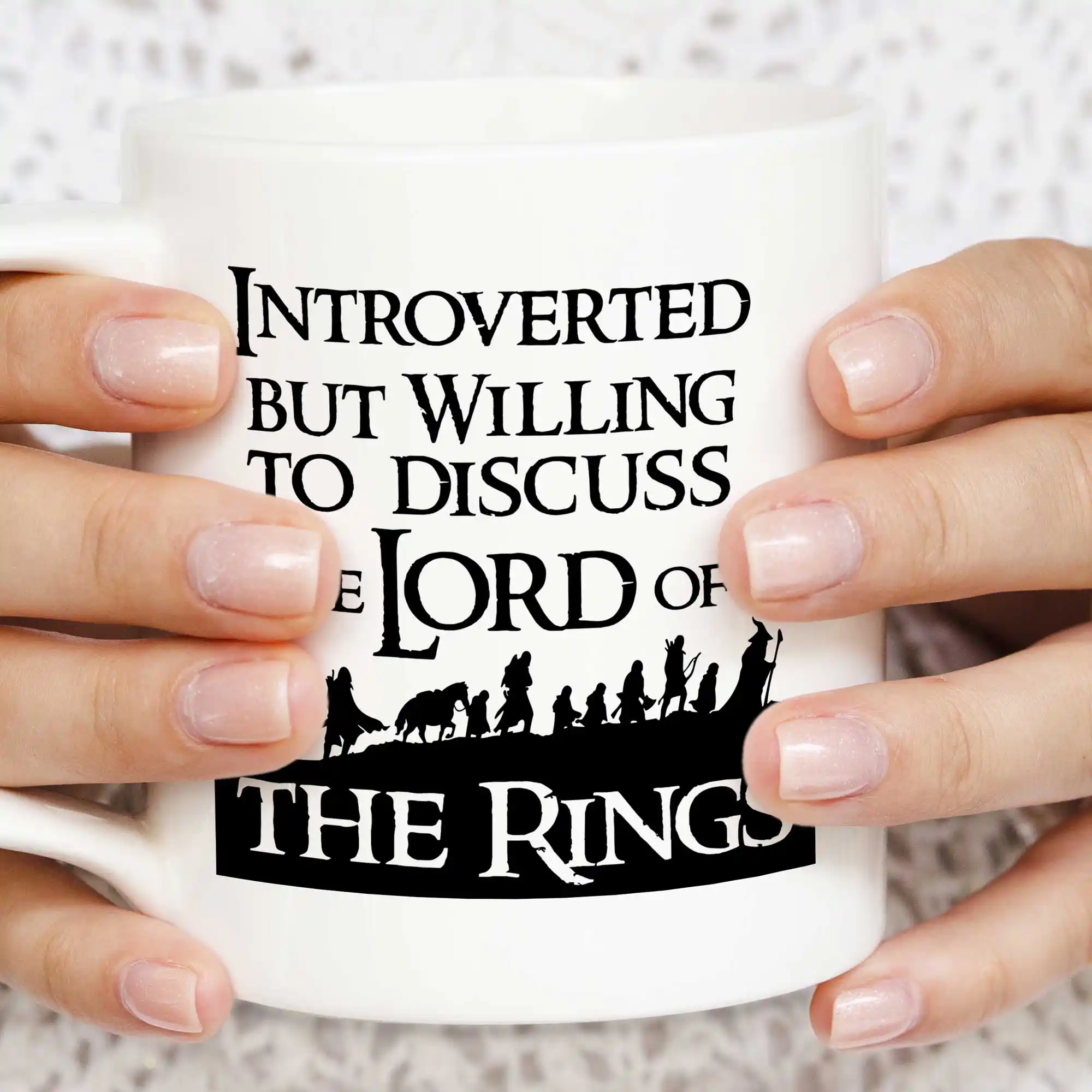 Lord of the Rings Mug - Introverted - Image 8