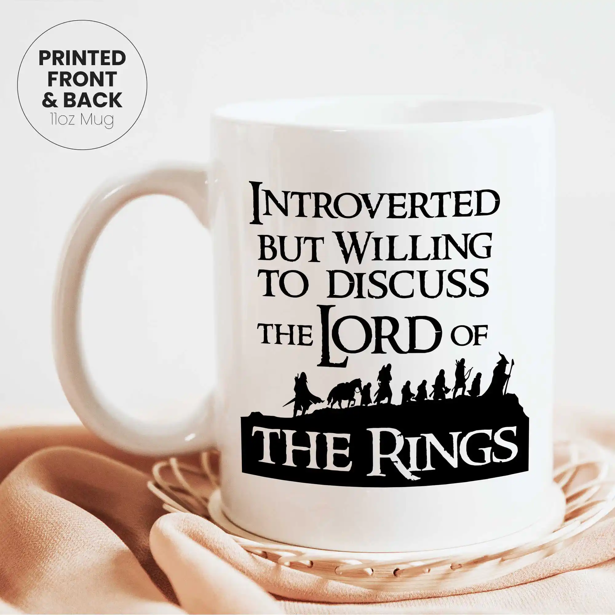 Lord of the Rings Mug - Introverted - Image 9