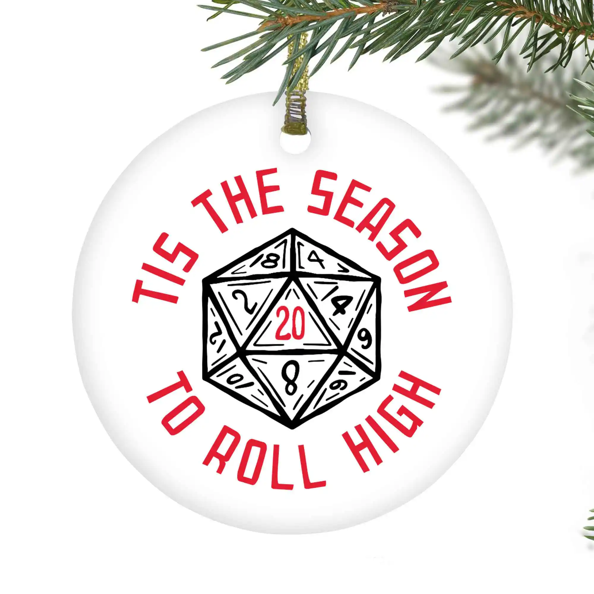 Roll High Dungeons and Dragons Christmas Gift - Image 2