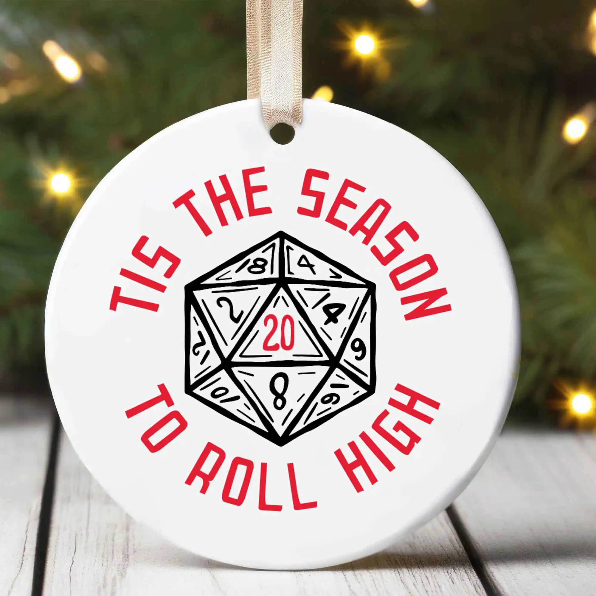Roll High Dungeons and Dragons Christmas Gift - Image 4