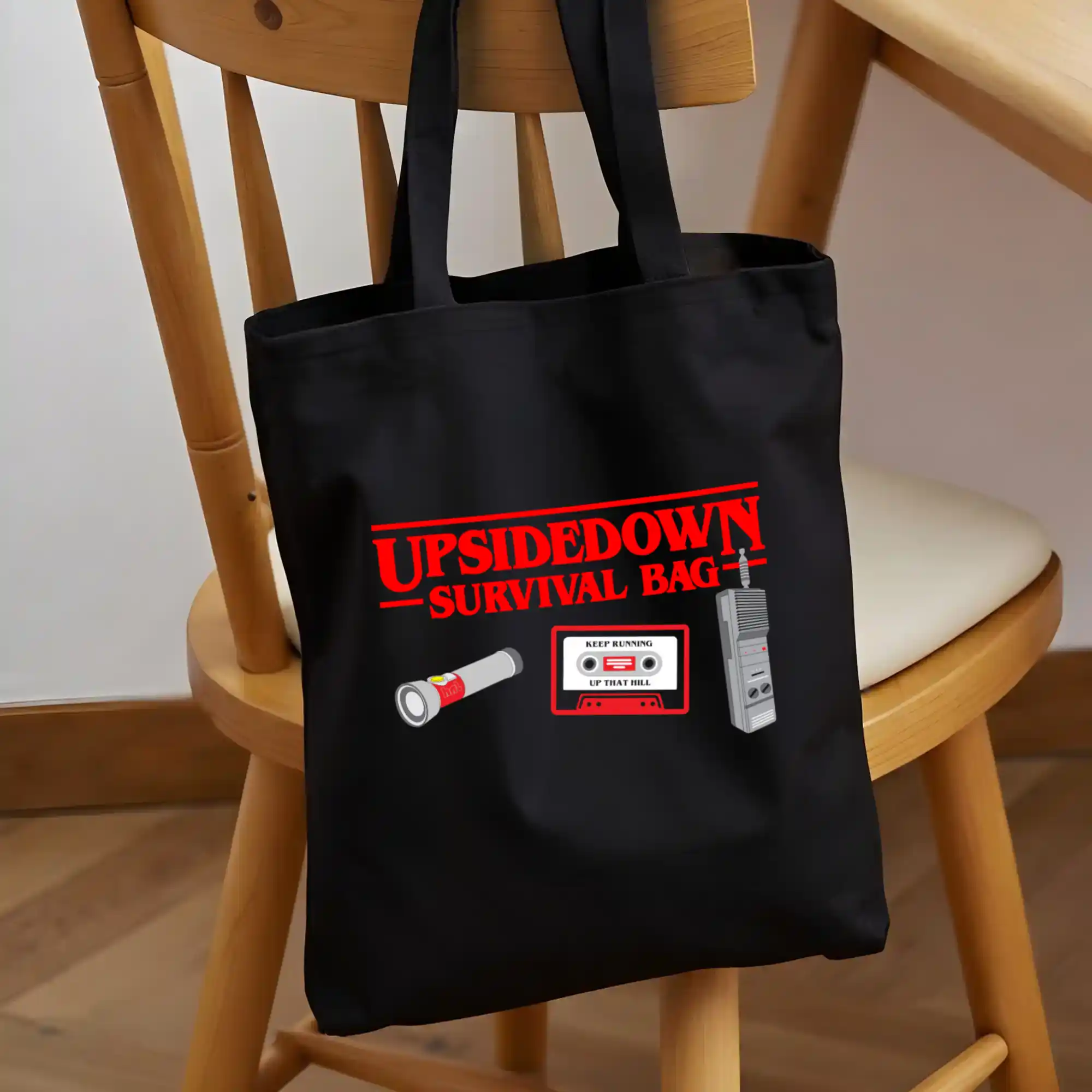 Stranger Things Tote Bag - Upside Down Survival Bag - Image 4